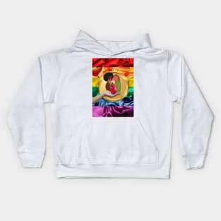 Rainbow of Love - Women Kids Hoodie